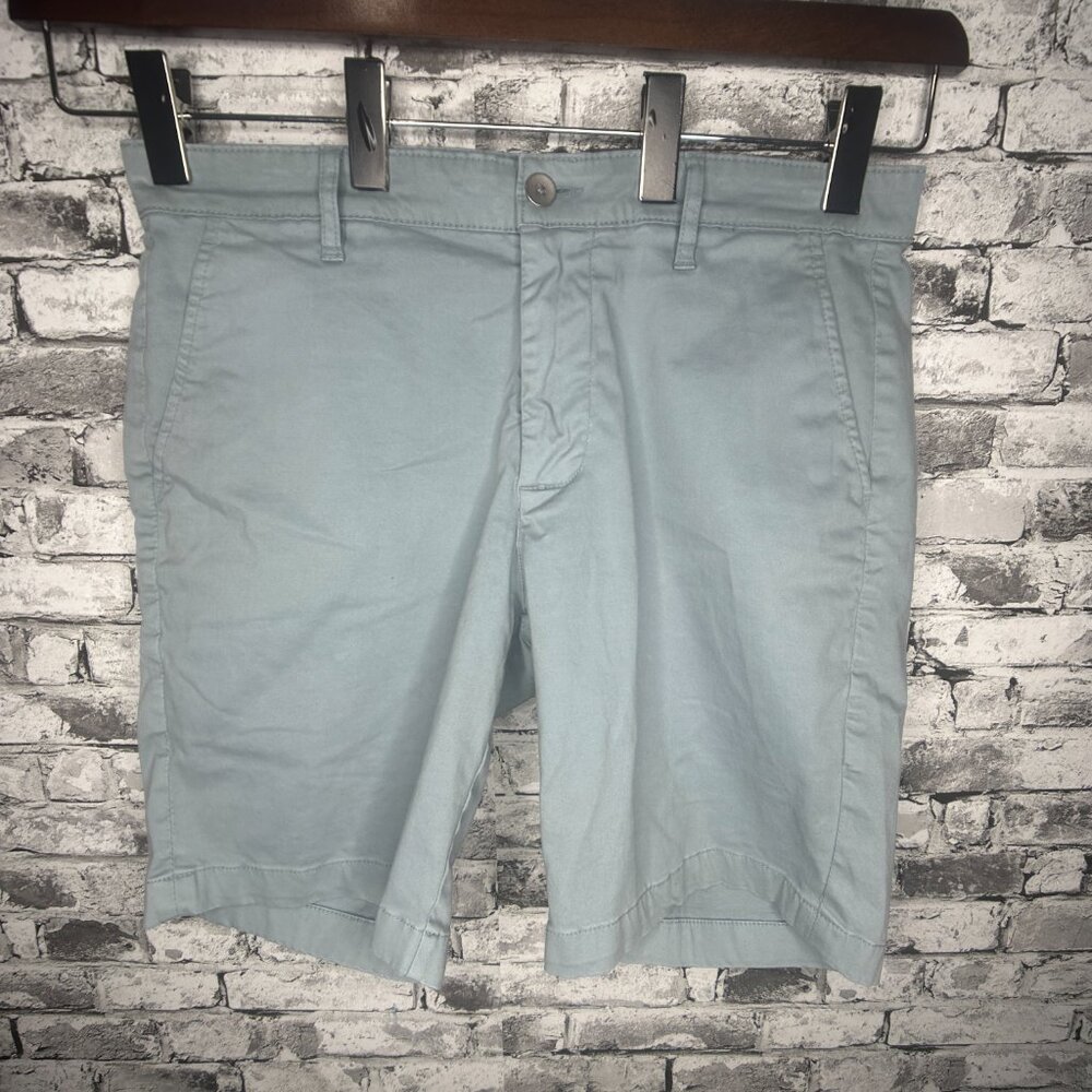EUC AG Los Angeles "Wonder Slim" Shorts Light Blue Size 32